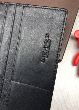 Подарочный набор bottega veneta мужской кошелек - клатч черный4 фото