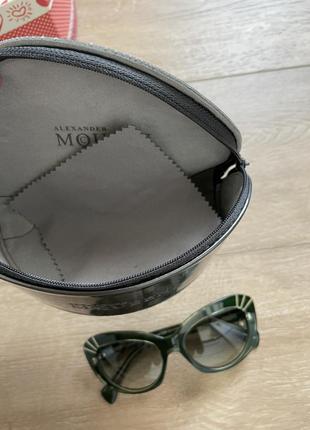 Шикарные солнцезащитные очки alexander mqueen премиум качество5 фото