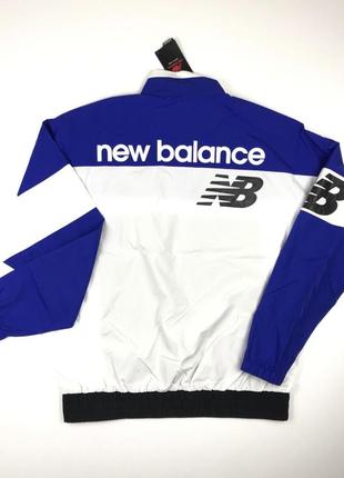 S 36 m 38 l 40 xl 42 xxl 44 3xl 46 new balance anorak анорак дождевик ветровка куртка синяя черная5 фото