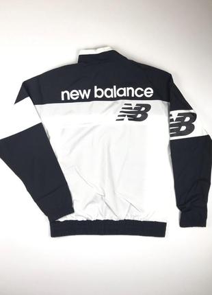 S 36 m 38 l 40 xl 42 xxl 44 3xl 46 new balance anorak анорак дождевик ветровка куртка синяя черная6 фото