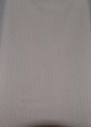 Блуза кофточка / с вырезами плеч / цвета кофе с молоком / текстурный шифон, 38/128 фото
