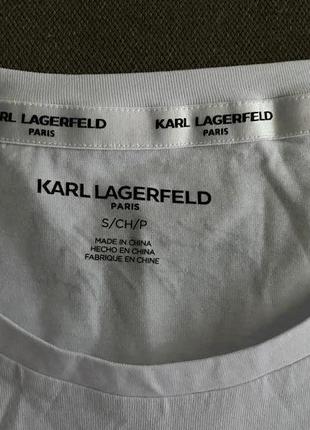 Karl lagerfeld футболка оригинал5 фото