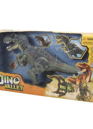 Игровой набор dino valley interactive t-rex (542051)4 фото