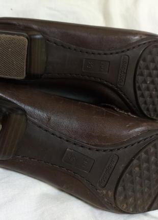 Туфли темно-коричневые footglove кожаные4 фото