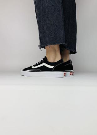 Замшевые, черные кеды vans old skool, натуральная замша, наложенный платеж5 фото