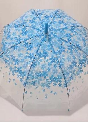 Нежный зонт. цветочки.1 фото