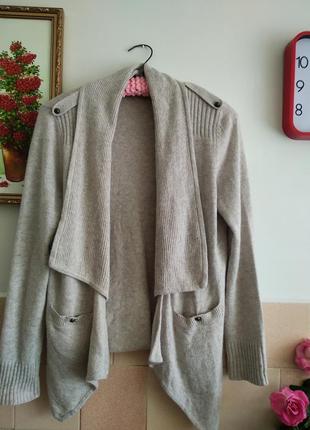 Відмінний кардиган ангора,шерсть р 16