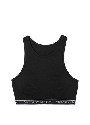 Victoria's secret cotton racerback bralette топ1 фото