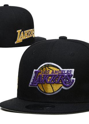 Кепка сніпбек los angeles lakers чорна