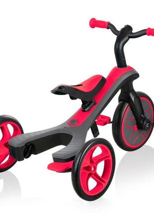 Трехколесный велосипед–трансформер globber explorer trike 3 в 1 red3 фото