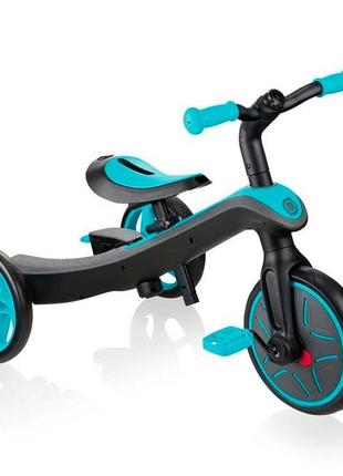 Триколісний велосипед-трансформер globber explorer trike 3 в 1 teal4 фото