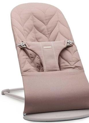 Кресло–шезлонг babybjorn balance bliss petal quilt sand1 фото