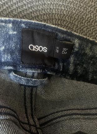 Шорты джинсовые классического фасона asos, варенки5 фото