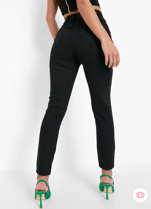 Стильні стрейтчиві джинси рванки boohoo3 фото