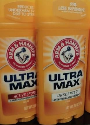 Ultramax, твердый дезодорант-антиперспирант для мужчин ультрамакс