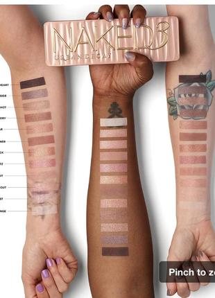 Палетка теней urban decay naked3 eyeshadow palette2 фото