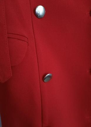 Платье пиджак бордовое6 фото