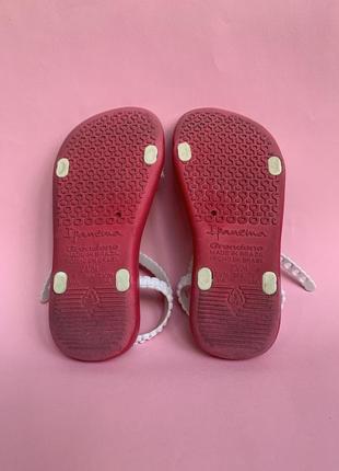 Детские сандалии ipanema “ladybug” для девочки, размер eur 25/268 фото