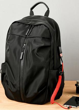 Рюкзак мужской городской для ноутбука nike c usb портом