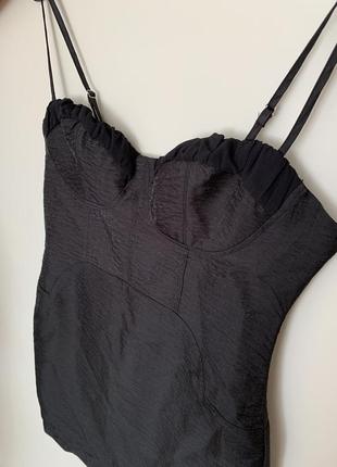 Чорна міні-сукня, plt1 фото