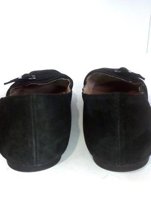 🥿🥿🥿 замшеві мокасини балетки туфлі на низькому ходу від бренду next, р.36-37 код t07247 фото