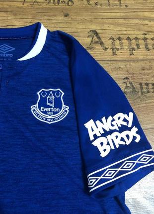 Футболка umbro everton3 фото