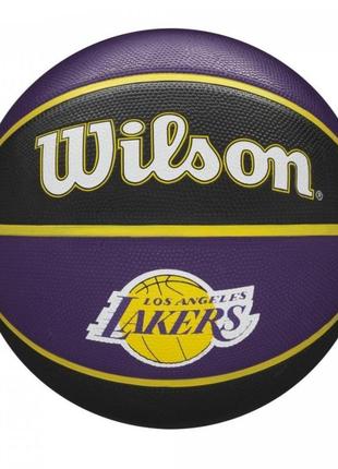 Баскетбольний м’яч «wilson  nba team tribute bskt la lakers 295 sz7»2 фото