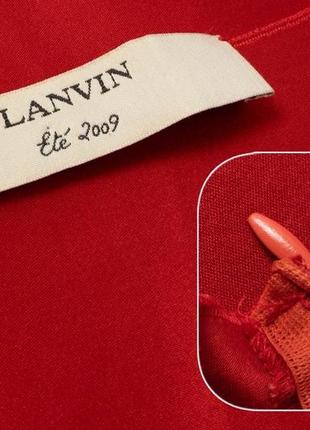 Lanvin ete 2009 silk dress10 фото