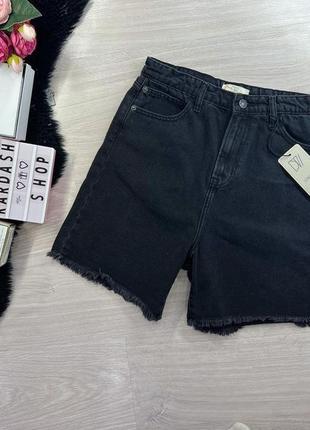 Джинсовые шорты мом