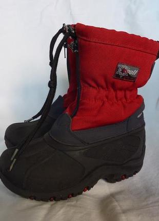 Зимние сапоги сноубутсы 28р, с валенком, теплые, не промокают