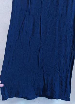 Новые женские летние брюки f&amp;fsk16 50р. прямые широкие, вискоза5 фото