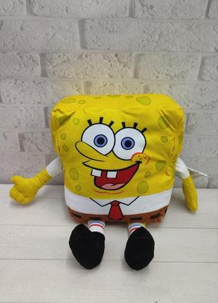Мягкая плюшевая игрушка "губка боб квадратные штаны", спанч боб, sponge bob, 40см1 фото