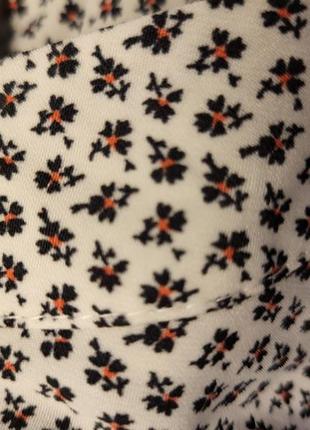 Блуза рубашка свитшот на резинке принт легкая лето весна осень8 фото
