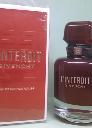 Givenchy l'interdit rouge парфуми