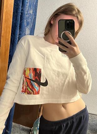 Свитшот укороченный nike оригинал s
