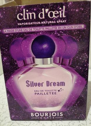 Туалетна вода bourjois silver dream2 фото