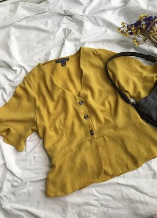 Блуза желтого цвета от primark