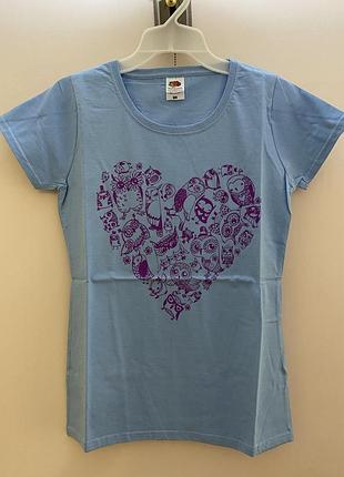 Футболка ftuit з принтом.