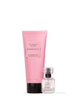Подарочный набор mini fragrance duo «bombshell». victoria's secret. оригинал 🇺🇸2 фото