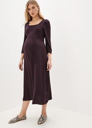 Платье миди для беременных