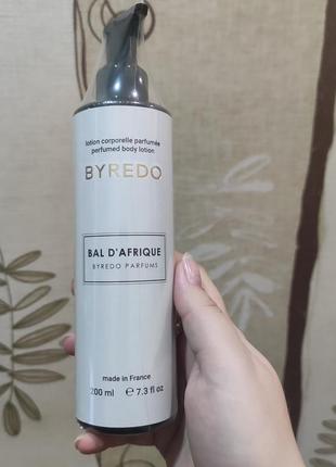 Парфумований лосьйон для тіла byredo bal d'afrique brand collection 200 мл