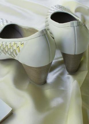 Брендовые кожаные туфли ортопедическая стелька 26,5 см8 фото