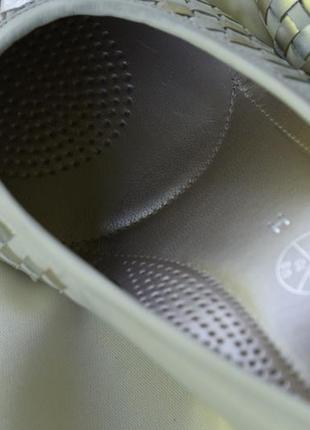 Брендовые кожаные туфли ортопедическая стелька 26,5 см4 фото