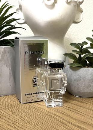 Оригинальный миниатюрный парфюм paco rabanne phantom туалетная вода оригинал парфюм духи туалетная вода