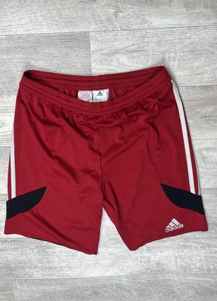 Adidas climalite шорты 164 см xl размер подростковые  красные оригинал