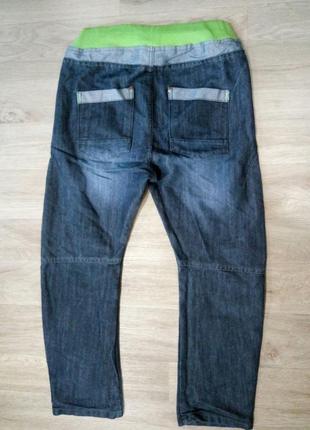 Крутые джинсы с мотней р.1502 фото