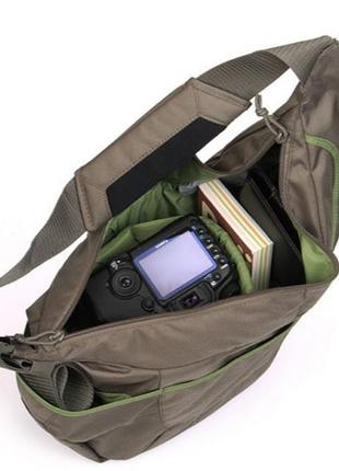 Сумка lowepro passport sling профес фотоаппарат почтальонка прочная рюкзак слинг