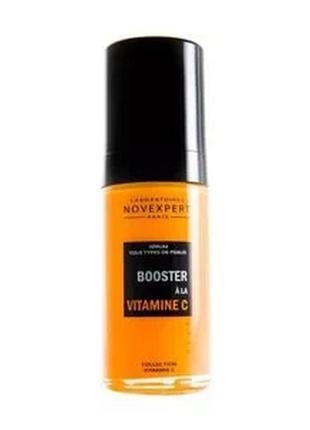 Сироватка-бустер для обличчя novexpert vitamin c booster з вітаміном с, 30 мл1 фото