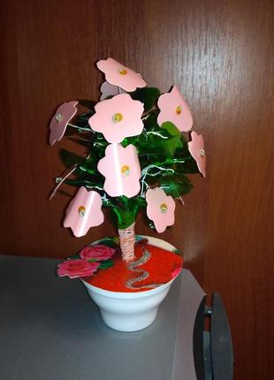 Дерево, композиция, украшение декор поделка в школу садик