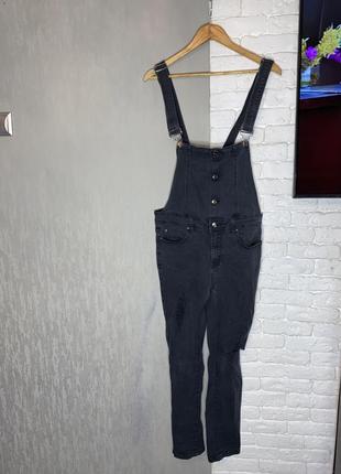 Джинсовый комбинезон boohoo, l3 фото